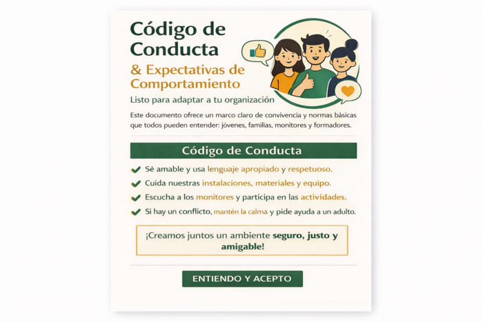 Código de Conducta y Expectativas de Comportamiento