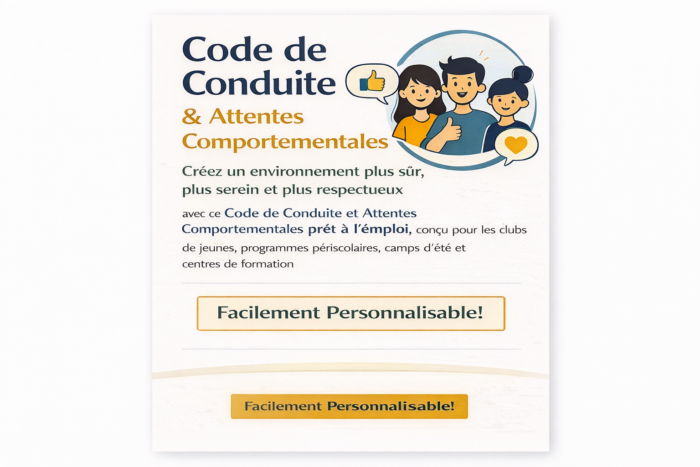 Code de Conduite et Attentes Comportementales