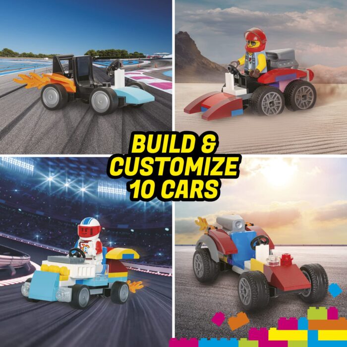 Lego Race Cars KLUTZ STEM Activity Kit, Small