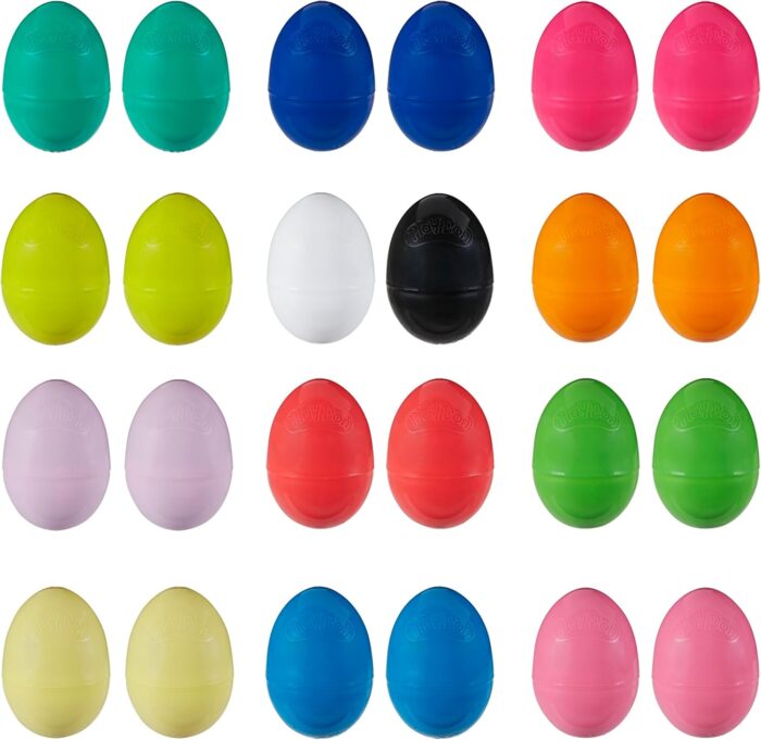 Toys for Kids: Play-Doh Eggs 24-Pack, Basket Stuffers