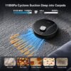 Vacuum Cleaner and Mop (Robot): 11500 Pa Suction, 3-in-1 Robotic Vacuum with Smart LiDAR Navigation