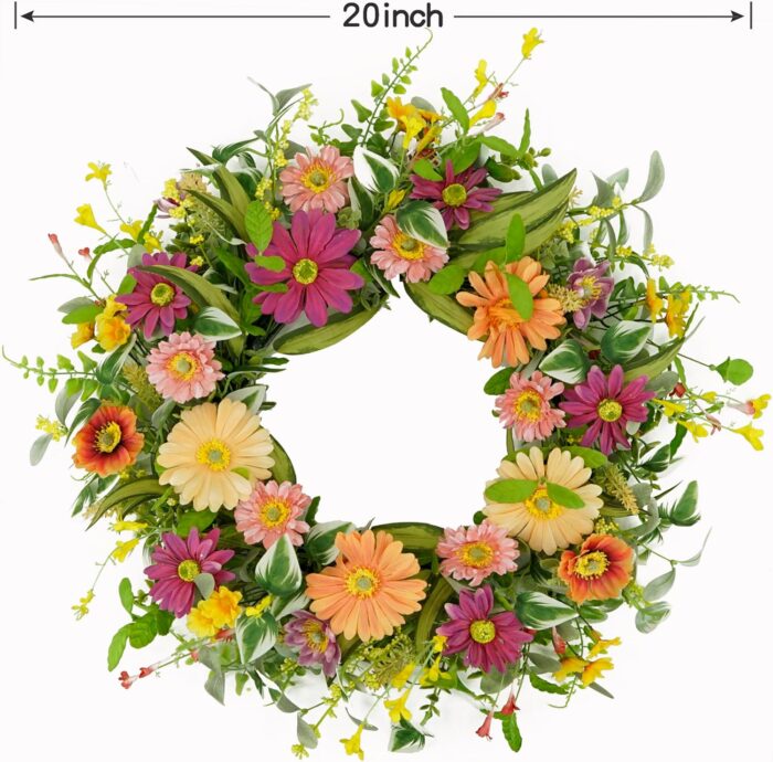 Wreaths (Artificial) for Spring Front Door