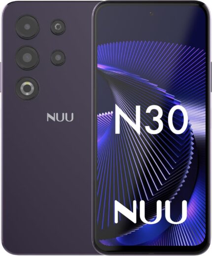 Cell Phone: NUU N30- 6GB/128GB, Teen Phone