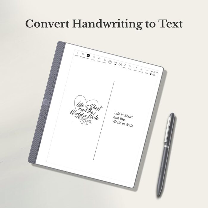 Digital Notebook: Penstar eNote 2 –Paper Tablet