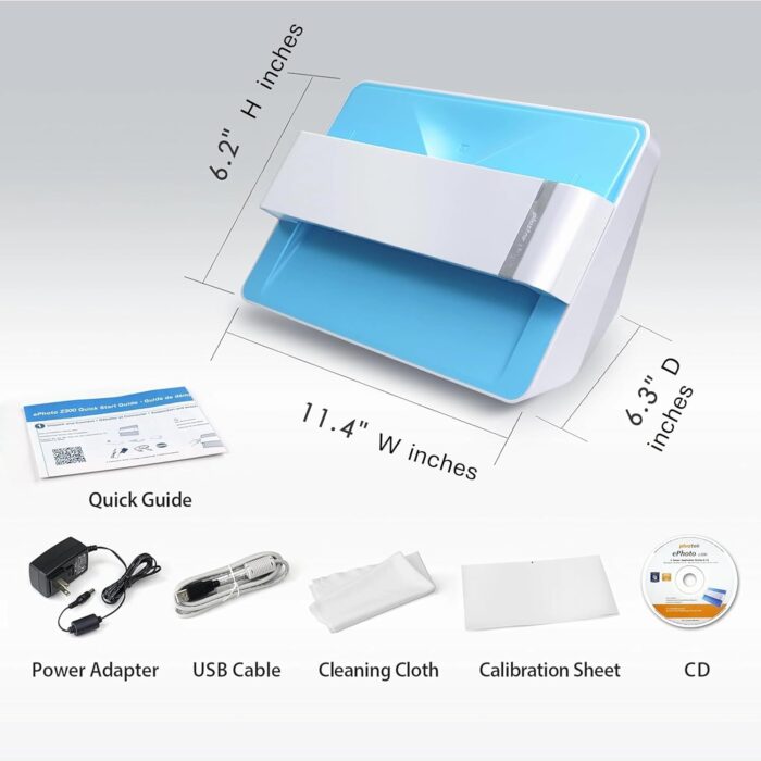 ePhoto Plustek Photo Scanner Z300